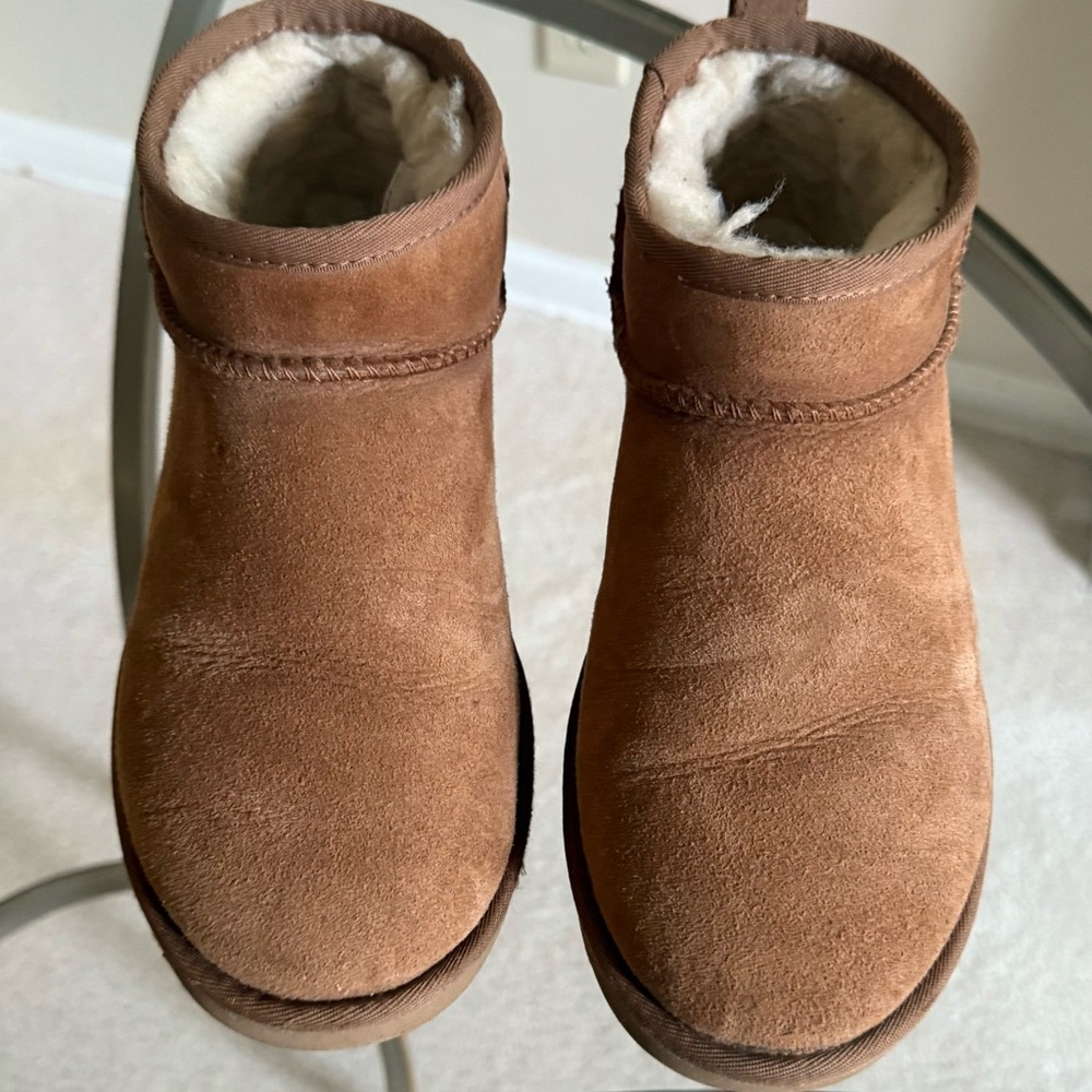 UGG  Suede Boots (mini) with Cozy Lining